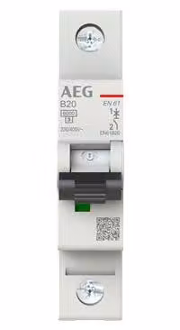 Interruttore automatico AEG Elfaplus 6kA B20A 1P (2CDS251088R0205)