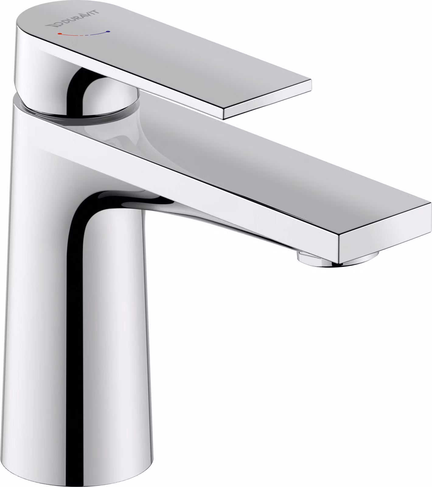 Duravit Tulum mitigeur de lavabo S FreshStart, sans garniture d'écoulement, saillie 110mm, TU1011002010, TU1011002010
