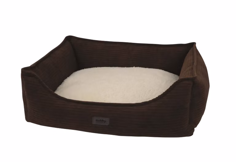 Letto Nobby comfort Kamba quadrato marrone, dimensioni: 100 x 80 x 25 cm