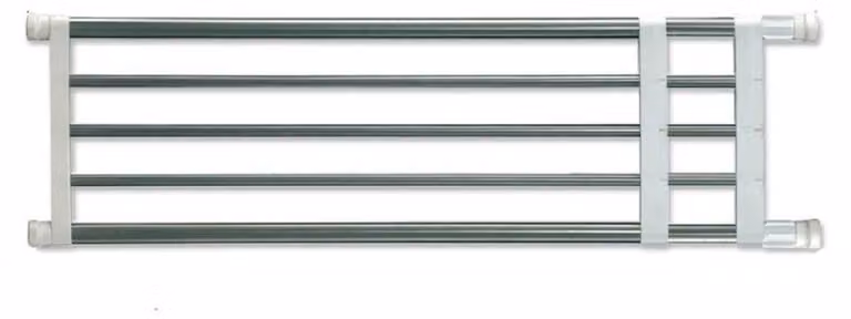 Solidchoice - Divisori regolabili per ripiani di armadi da cucina, ideali per l'organizzazione e lo stoccaggio, lunghezza da 50 a 80 cm