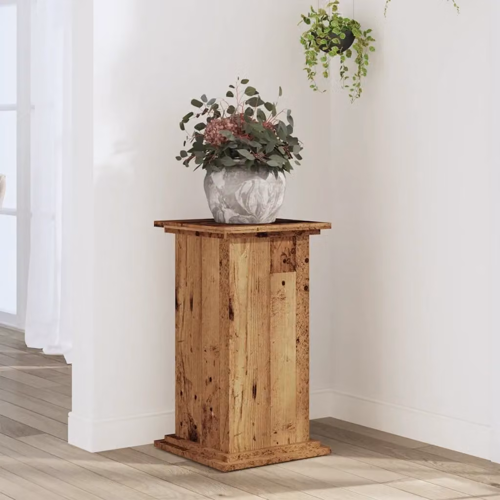 Supporto per piante vidaXL in legno marrone L/P/H: 33 x 33 x 60 cm