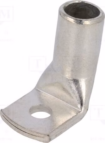 1 x Morsetto a anello: Morsetto a anello tubolare da 35÷50 mm², connessione a serraggio M6, rame, modello BM 018319, isolato