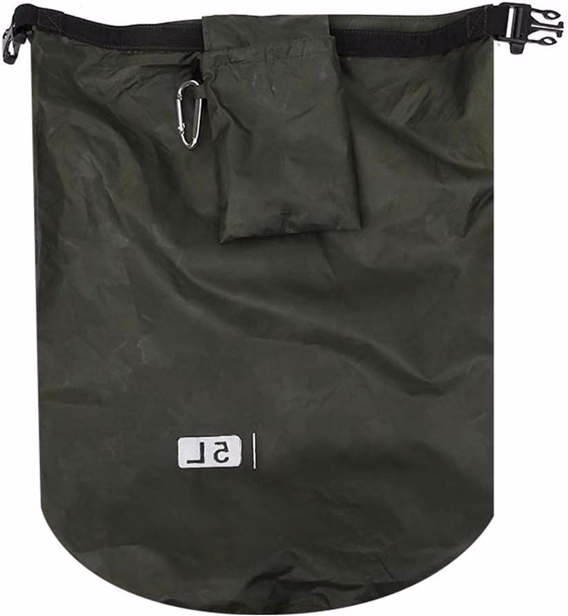 Borsa impermeabile in PVC da 5 litri, ideale per attività all'aperto e per il trasporto di alimenti