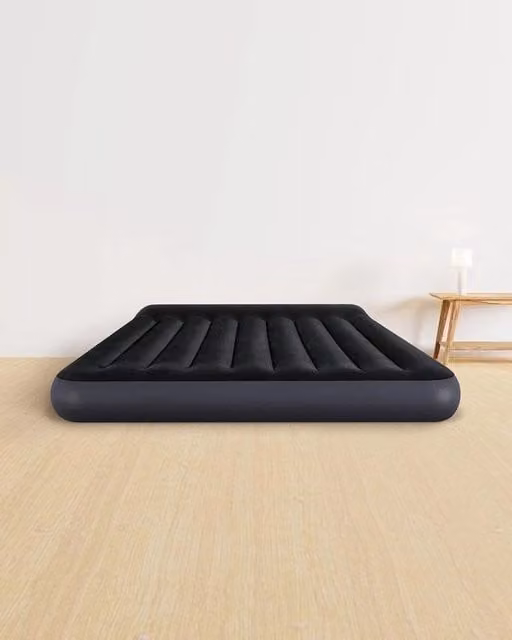 Materasso gonfiabile Intex con pompa integrata e tecnologia 64150ND, colore nero, L/P: 150 x 200 cm
