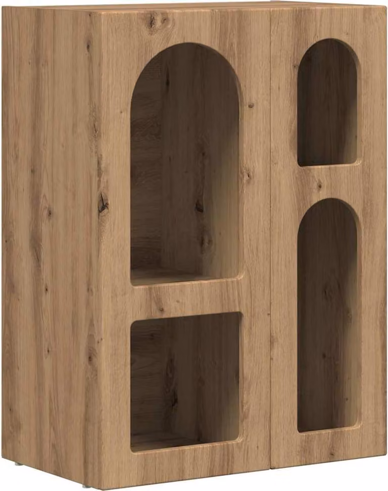 Credenza Rovere artigianale 59 x 35 x 80.5 cm Legno multistrato