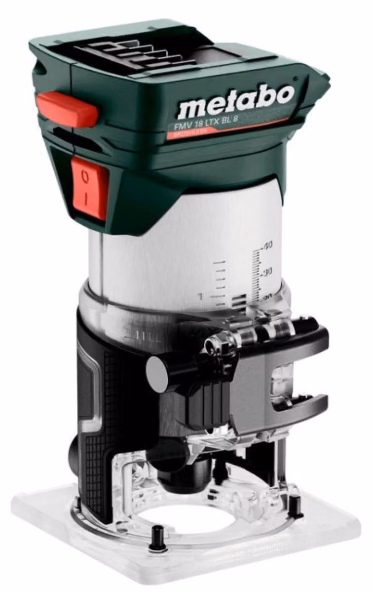Metabo FMV 18 LTX BL 8 Akku-Kantenfräse (Leerlauf 4800 - 29000 /min) 601742850