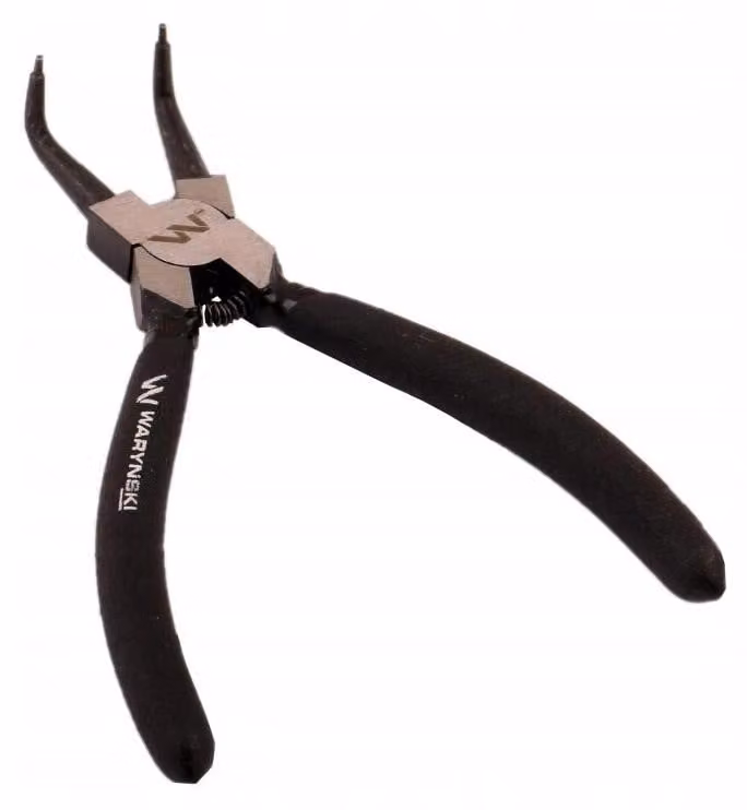 Pinza per anelli di saldatura interna, marca Waryński, lunghezza 150 mm