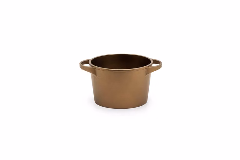 Pentola in alluminio pressofuso antiaderente per induzione, con maniglie, linea K360, diam. 20cm