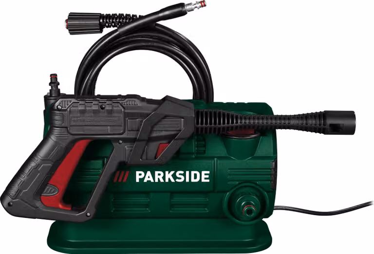 Idropulitrice compatta PARKSIDE® «PHDM 110 A1 Mini», con sistema di avvio e arresto automatico