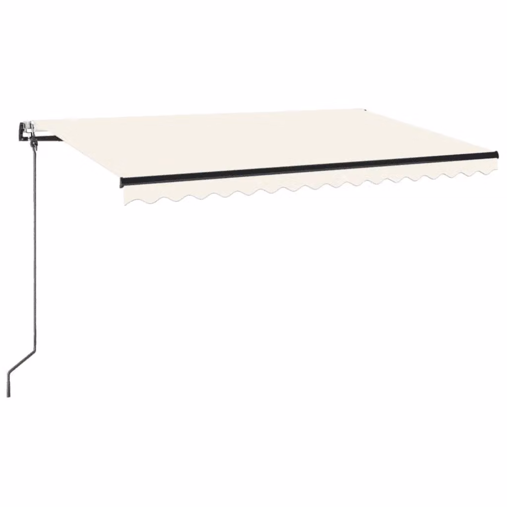 Tenda da Sole Retrattile Automatica con Motore vidaXL in Alluminio e Poliestere L: 400 cm, P: 350 cm – 2