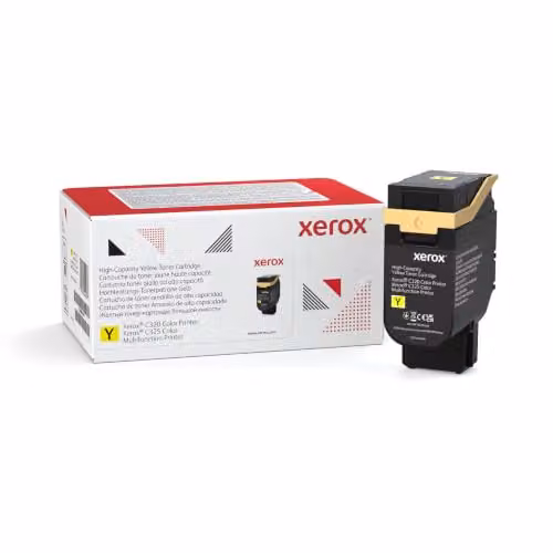 Xerox Genuine C320 / C325 Giallo Cartuccia Toner ad Alta Capacità (5,500 pages) - 006R04830