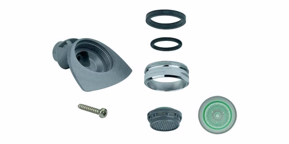 GROHE 42582000 Mousseur 42582 Filetto esterno M 24x1 Portata PCA 5,7 l/min cromo