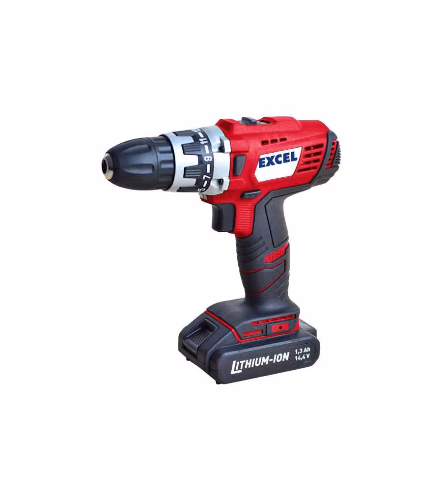 Trapano Batteria 2V V.14,4 Litio  TB144 Excel 08817