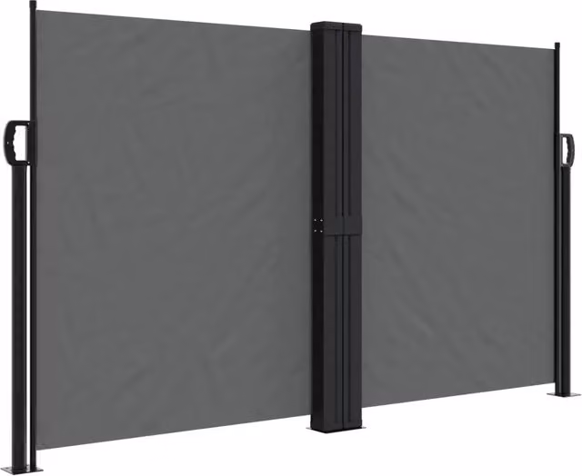 Tenda da sole laterale retrattile DESIGN IN in poliestere color antracite L: 1200 cm, H: 140 cm – 1