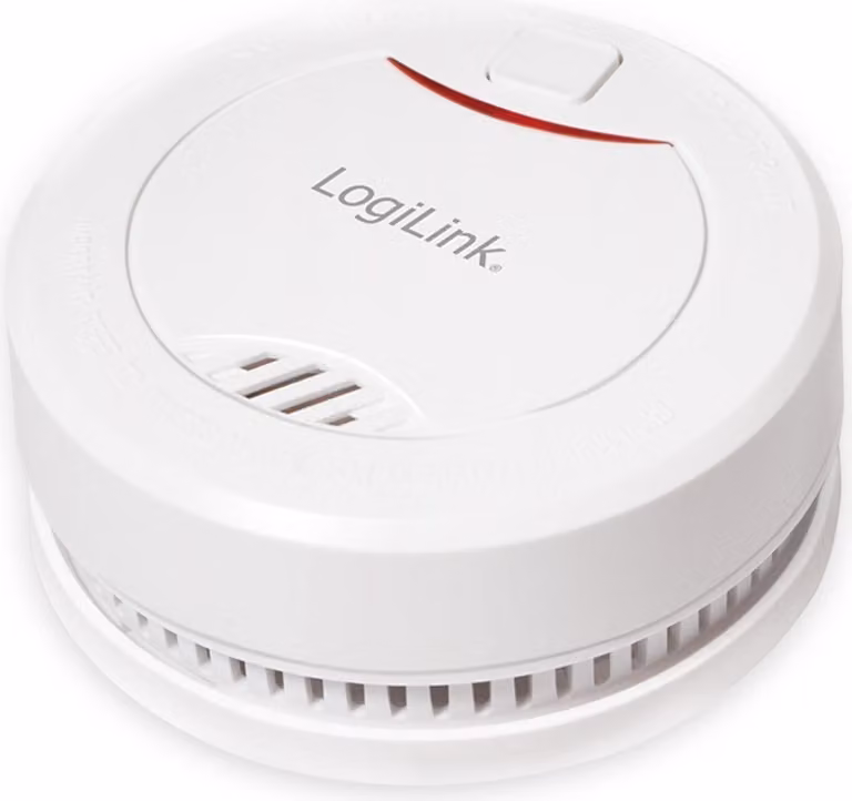 LogiLink SC0010 Rivelatore di fumo LogiLink Longlife, bianco, con batteria al litio