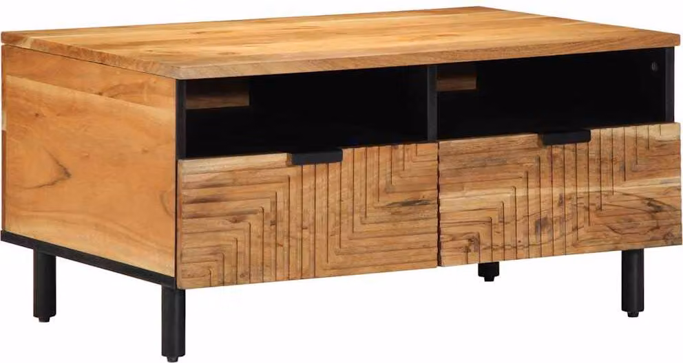 Tavolino da salotto Marrone 80 x 54 x 40 cm