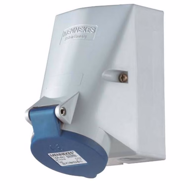 Mennekes presa a muro TwinCONTACT 32A,3p,6h,230V,IP44 420