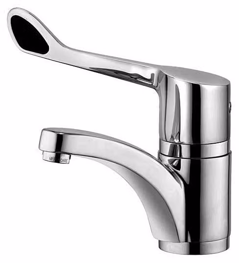 Kludi Medi Care - Miscelatore a leva per lavabo con bocca girevole, cromo 341130534