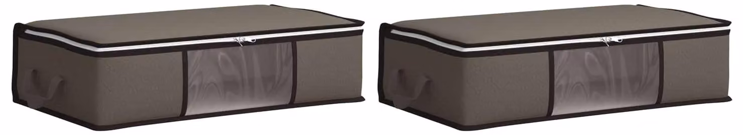 Scatola di stoccaggio con finestra laterale trasparente 2 pcs