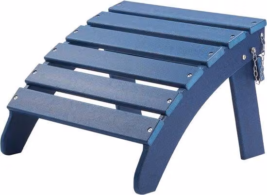 Sedute pieghevoli in plastica - Bianco - Dimensioni 47,5x48x35 cm - Resistenti agli agenti atmosferici - Facili da pulire - Adatte per l'esterno - Blu