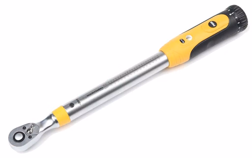 Chiave dinamometrica da 5-25 Nm, attacco 3/8, lunghezza 323 mm, marca Waryński