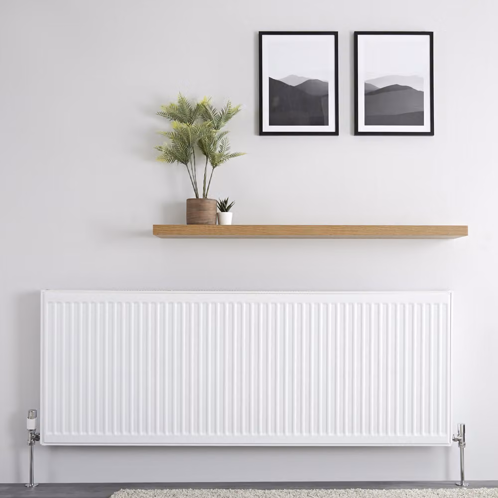 Radiatore Convettore Orizzontale Bianco Type 21 - 2140W - 600 x 1600mm - Eco
