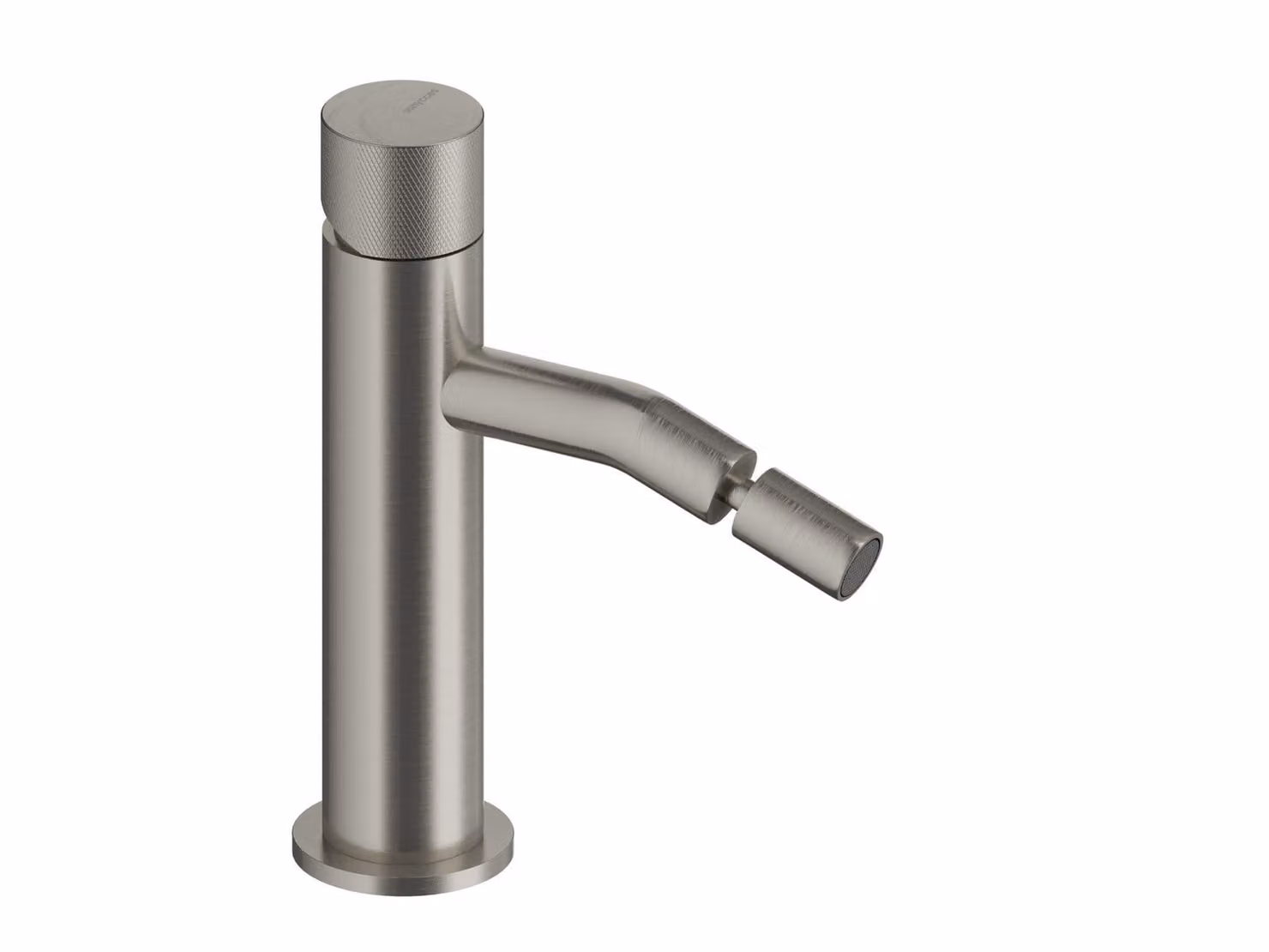 SANYCCES LOOP K ColdOpen Miscelatore monocomando per bidet nichel spazzolato