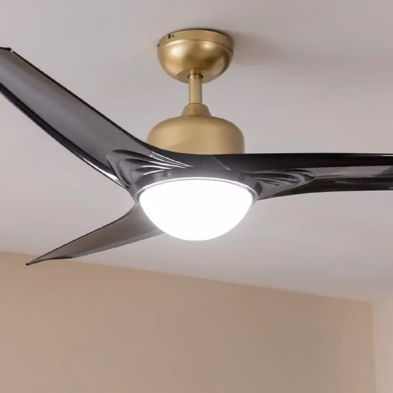 Ventilatore da soffitto Cecotec EnergySilence Aero 560 GoldBlack con luce e telecomando – 2