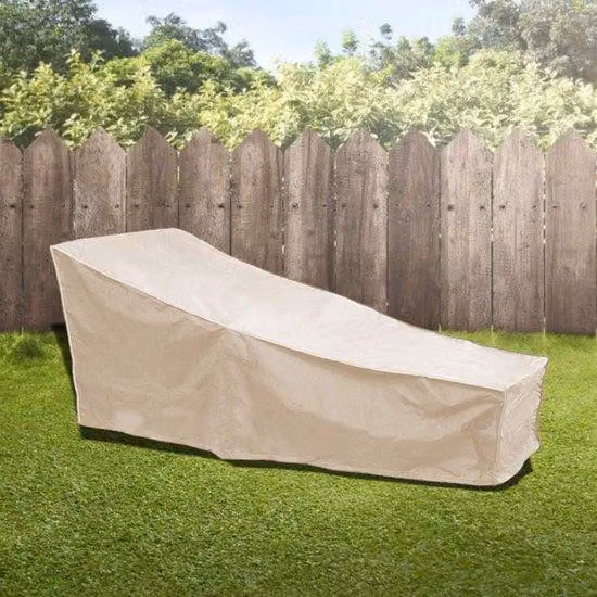 Telo impermeabile per mobili, beige, in poliestere, 1 pezzo