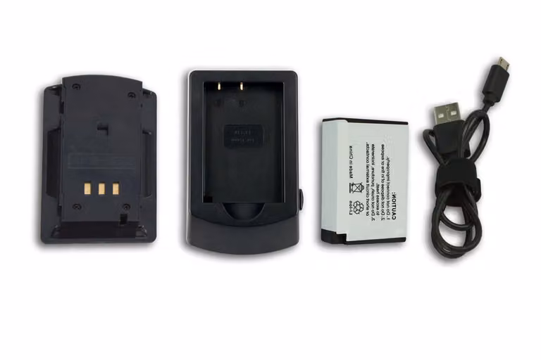 Batteria ricaricabile PowerSmart da 1040 mAh per Canon EOS 750D, EOS 760D con caricabatterie