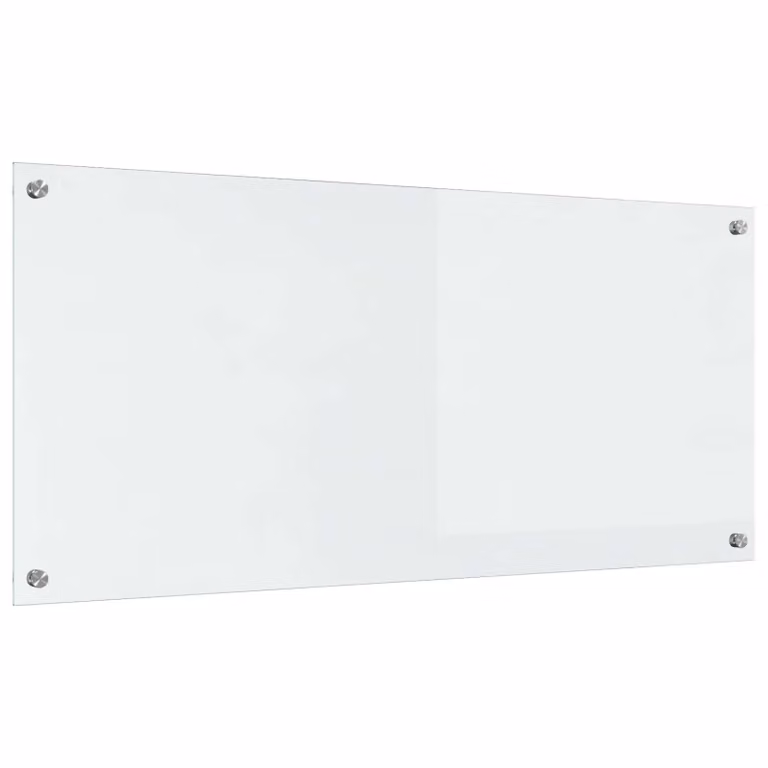 Schienale da cucina trasparente in vetro temperato vidaXL L: 110 cm, H: 50 cm