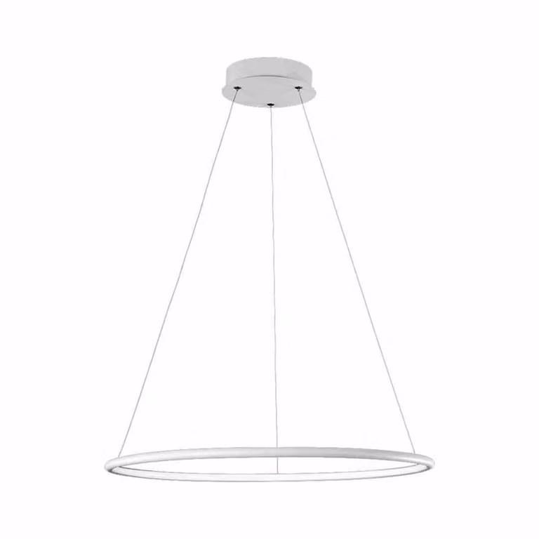 Lampada a sospensione LED ORION bianca 22W, bianco caldo 1540 lm, metallo, dimensioni: 90x40x40 cm, IP20, Milagro