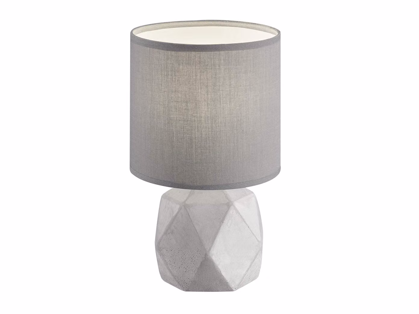 Lampada da tavolo TRIO RE R50831087 PIKE E14 40 W grigio