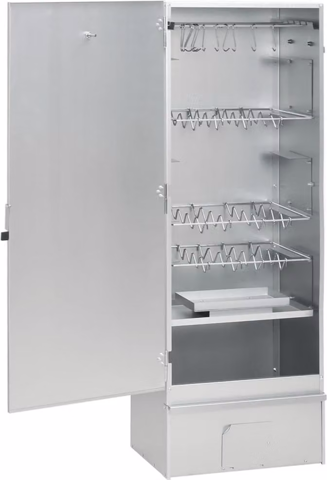 Forno Affumicatore BBQ Generatore Fumo Freddo Acciaio Zincato