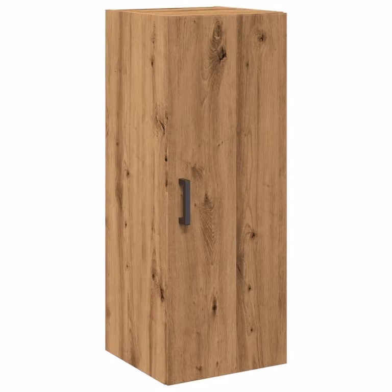 Mobile a Parete Rovere Artigianale 34,5x34x90 cm in Truciolato