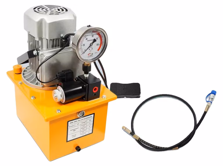 Pompa idraulica elettrica, 750W, serbatoio da 7 litri, 220V, 70 MPa, certificata CE