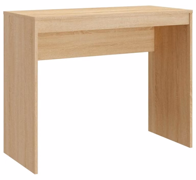 Scrivania moderna "Bureau" in legno di sonoma, ideale per l'home office