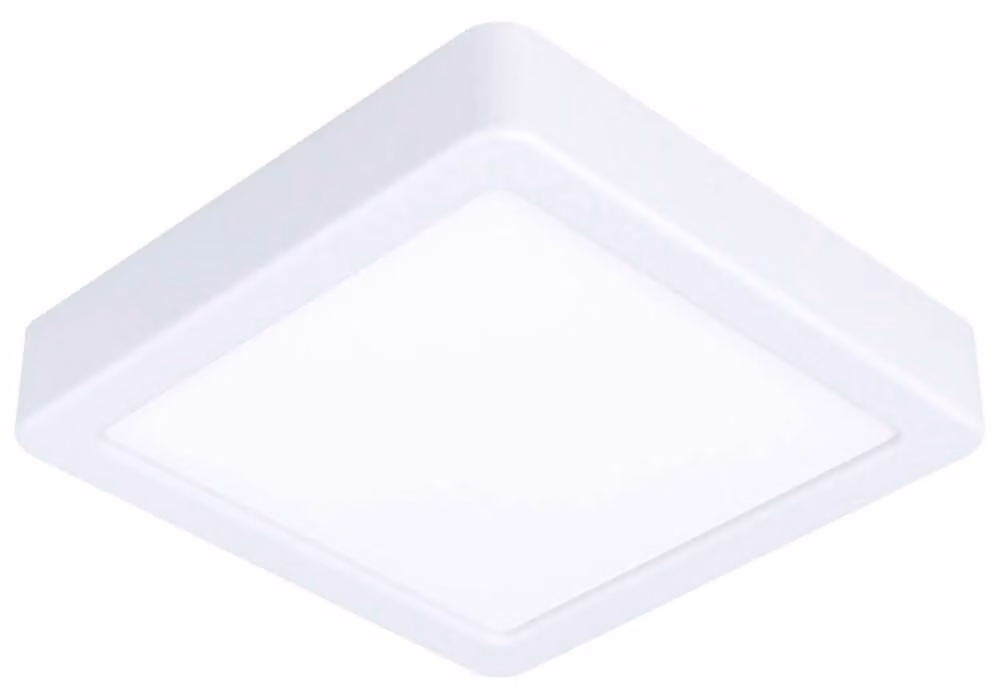 Plafoniera Moderna Fueva 5 In Acciaio Bianco Led Integrato 11W 3000K Ip20