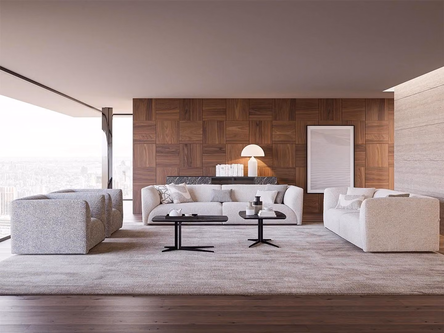 Sofagarnitur Polstermöbel 2x Dreisitzer Sofa Luxus 2Sessel Sofa 3+3+1+1
