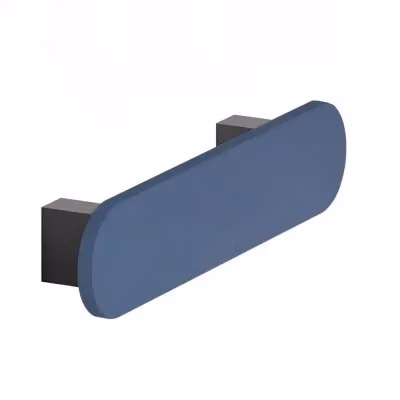 Scaldasalviette elettrico Ness in ceramica e metallo azzurro opaco 40W L: 48 cm – 2