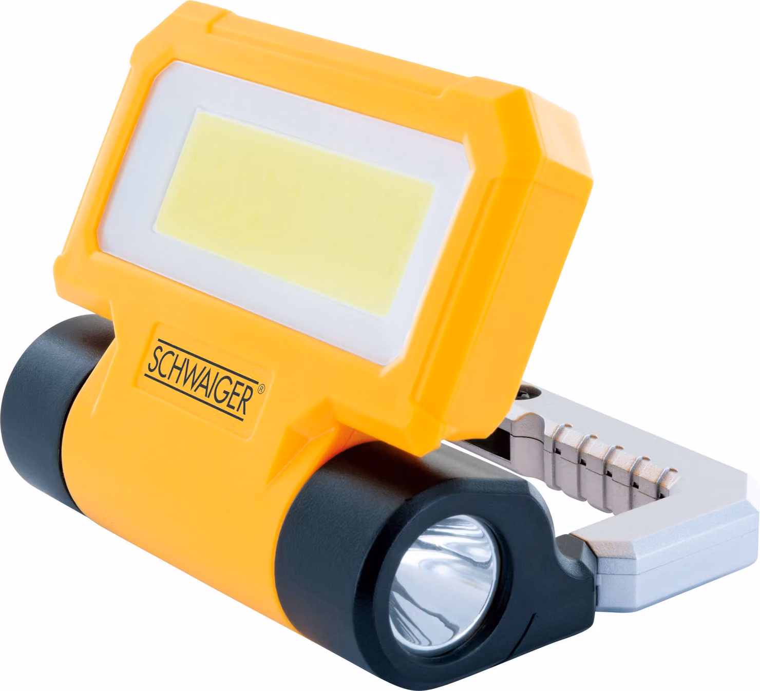 Schwaiger WL213 Schwaiger LED Arbeitsleuchte mit Taschenlampe 300Lm sch./gel