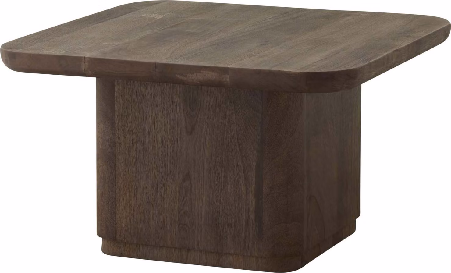 FURNLUX Tavolino Toke Brown 70cm / Colore principale: Marrone / Dimensioni: 70 x 70 x 40 cm