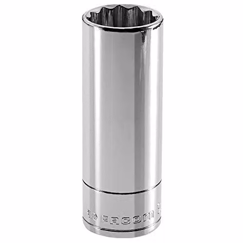 Chiave a bussola Facom 1/2" a 12 tagli lunga 1.1/8