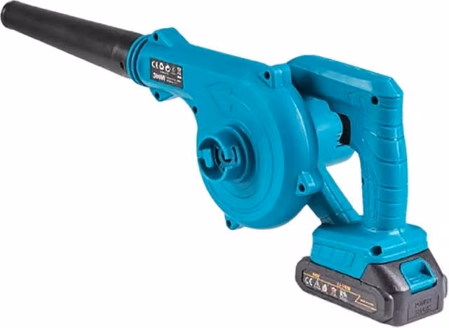 SOFFIATORE BATTERIA PORTATILE 48V BRICOLAGE VELOCITÀ ARIA FOGLIE GIARDINO SACCA