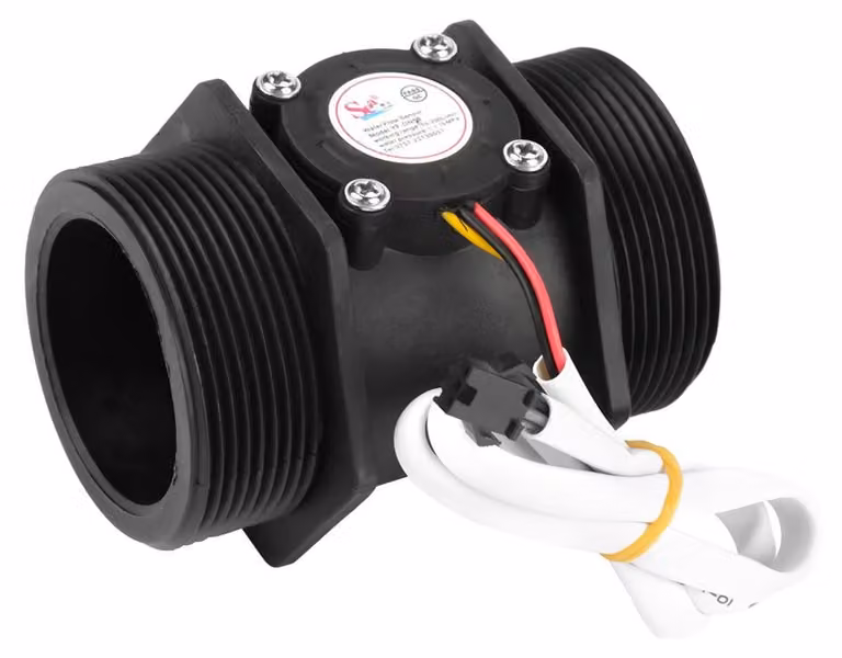 Misuratore di portata a turbina DN50 G2" con sensore Hall per il flusso dell'acqua, per impianti di riscaldamento