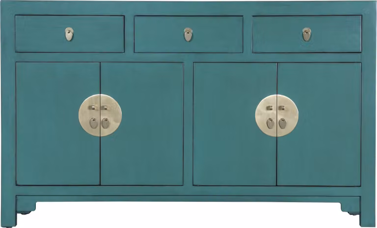 Fine Asianliving Cassettiera cinese Credenza cinese Armadietti cinesi Mobile cinese Mobile orientale asiatico 140x85x35