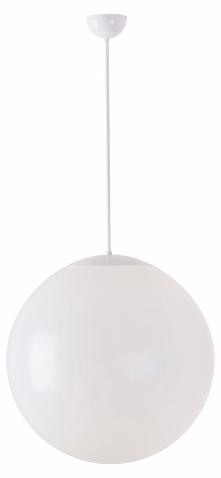 OSMONT ISI60503 ISIS P5 PM Lampada a sospensione in plastica, bianca, grado di protezione IP40, 4000 K, LED da 48 W