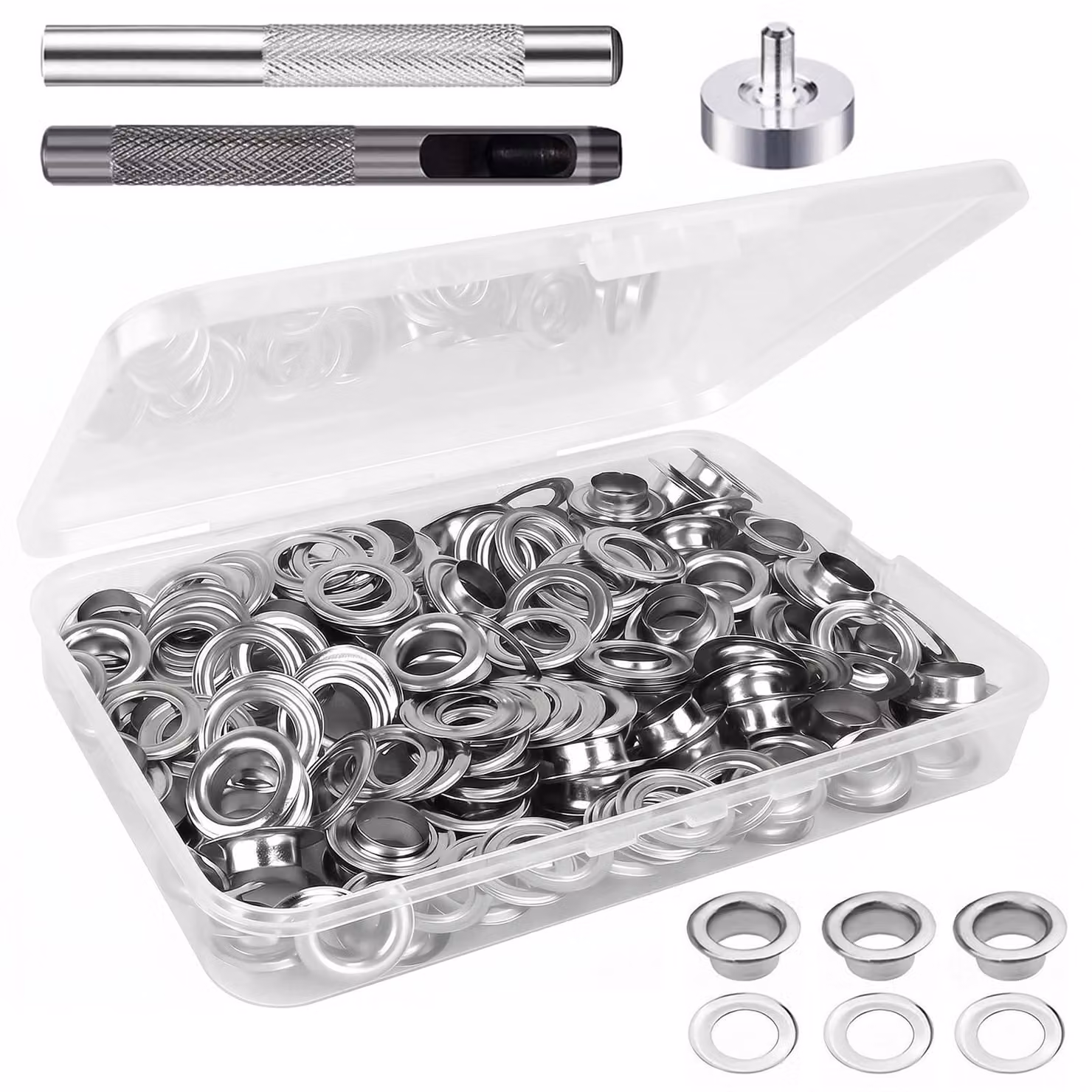 Set di utensili da 120 pezzi - Argento - 6 mm