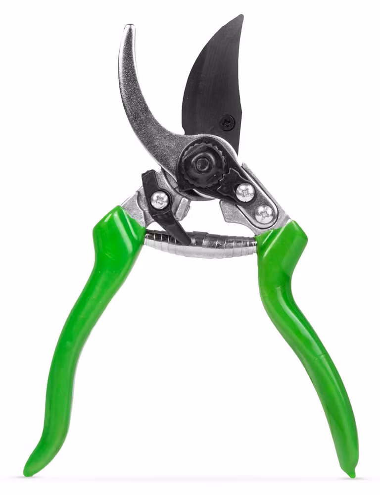 Forbici da giardino con rivestimento antiaderente - Forbici da giardino per fiori e rami - Forbici da giardino ergonomiche - Lama in acciaio inossidabile da 80 mm - Forbici da giardino manuali con blocco di sicurezza [11294B]