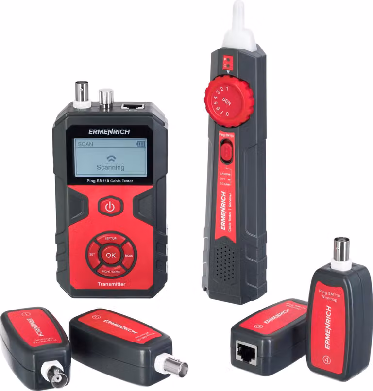 Tester per cavi Ermenrich Ping SM110